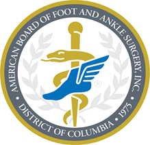 American Board of Foot and Ankle Surgery certification mark